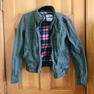 Green utility / bomber jacket